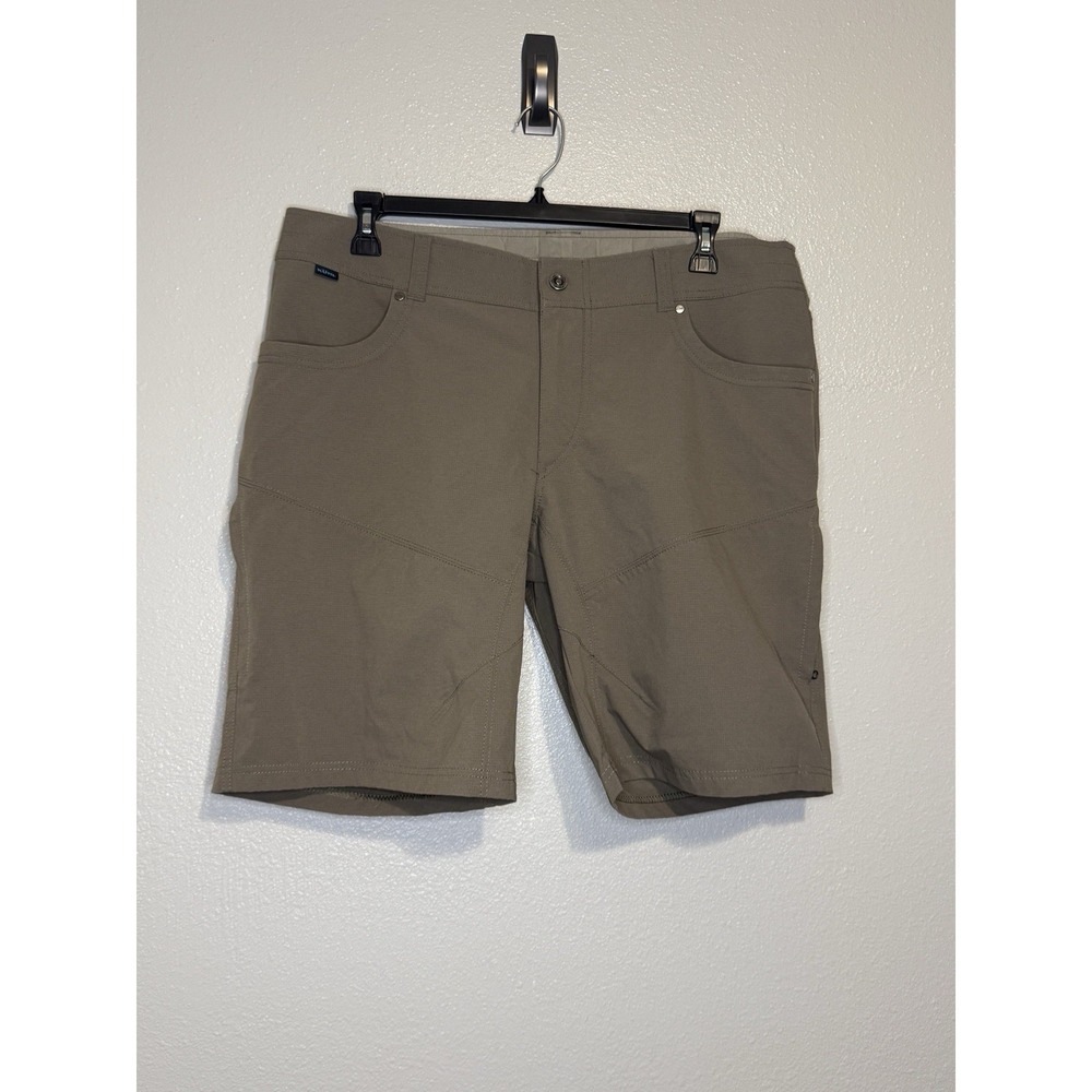 Kuhl Shorts Men's 40 Brown Silencr‎ Kargo Ripstop Outdoor Hiking